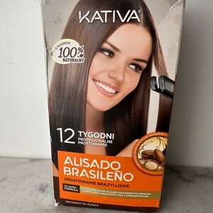 Kativa  Brazilian Hair Straightening Kit - Brown